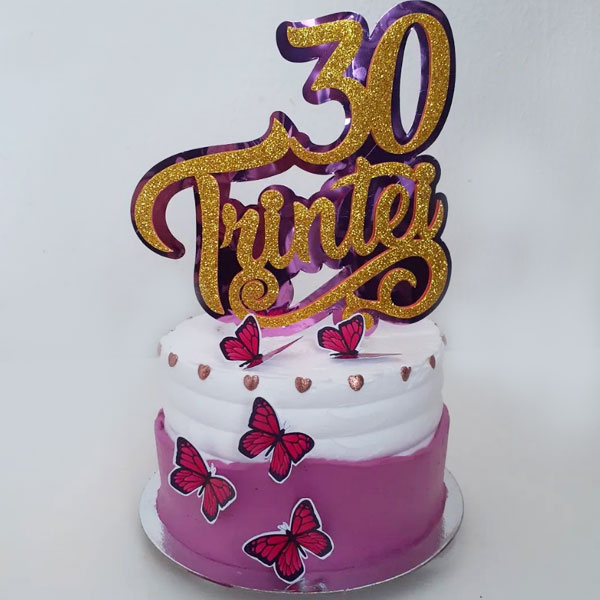 Bolo de Aniversário Feminino 