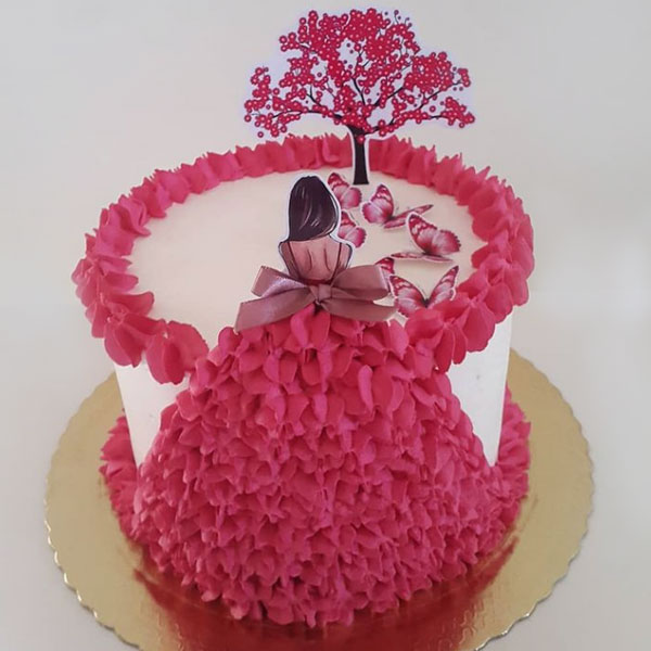 Bolo de Aniversário Princesa - Fale com a Doces e Salgados BH